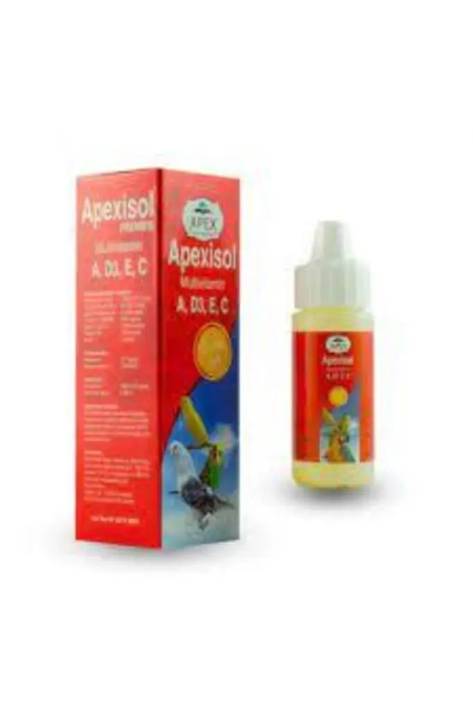 Apexisol Multivitamin 30 ml Kuşlar için SKT:07/2029