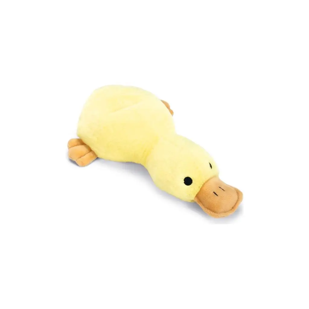 Beeztees Köpek Oyuncağı, Sesli, Ördek, Peluş, Sarı, 32X20X9CM