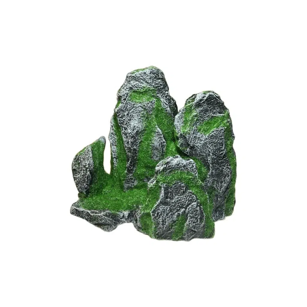 Dophin Yosun Kaplı Akvaryum Dekoru 20x10x17 cm 