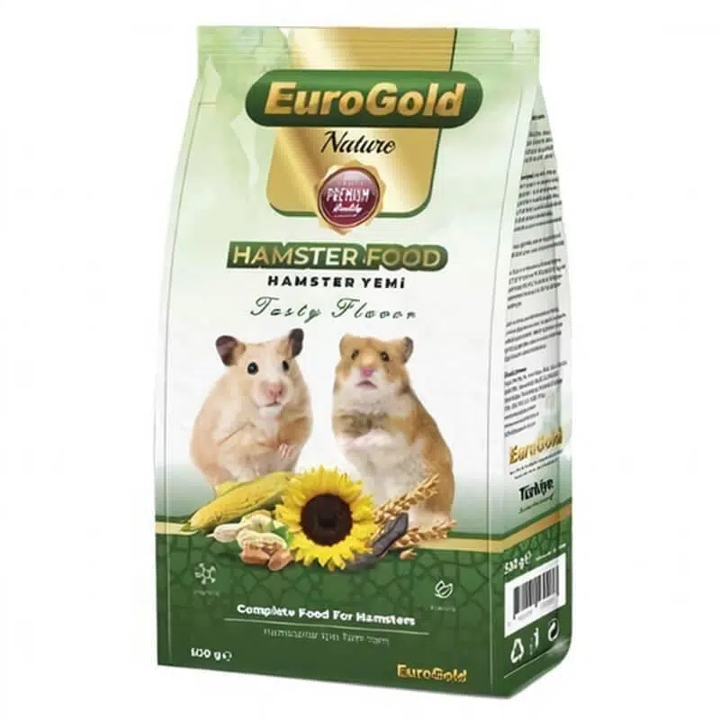 Eurogold Hamster Yemi 500 gr Skt: 06/2027 Hamster İçin Karışık Yem 