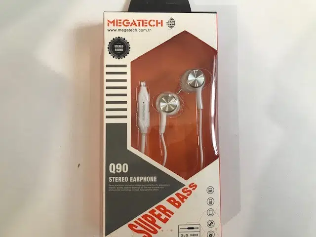 Megatech QG-90 Beyaz Mikrofonlu Kulaklık Mıknatıslı