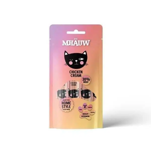 Mhauw Tavuklu Multi Vitamin Kedi Ödül Maması 4x15g Skt:02/2027