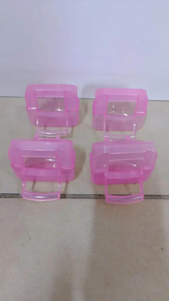 Netx 4 adet Pembe Lüks Muhabbet Yemlik Kristal 