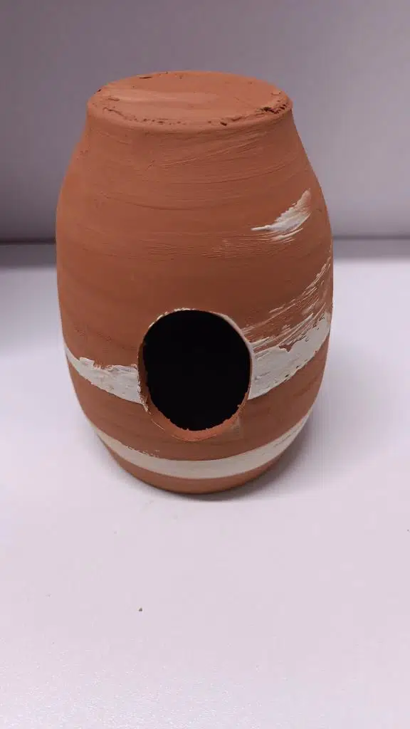 Netx Çömlek Büyük Kupa Şekilli Vatoz Küpü 11x14 Cm Akvaryum Dekoru 