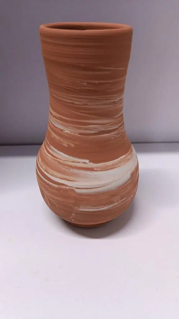 Netx Çömlek Büyük Vatoz Küpü Dar Düz Ağız 11x18Cm Deliksiz Vazo Akvaryum Dekoru 