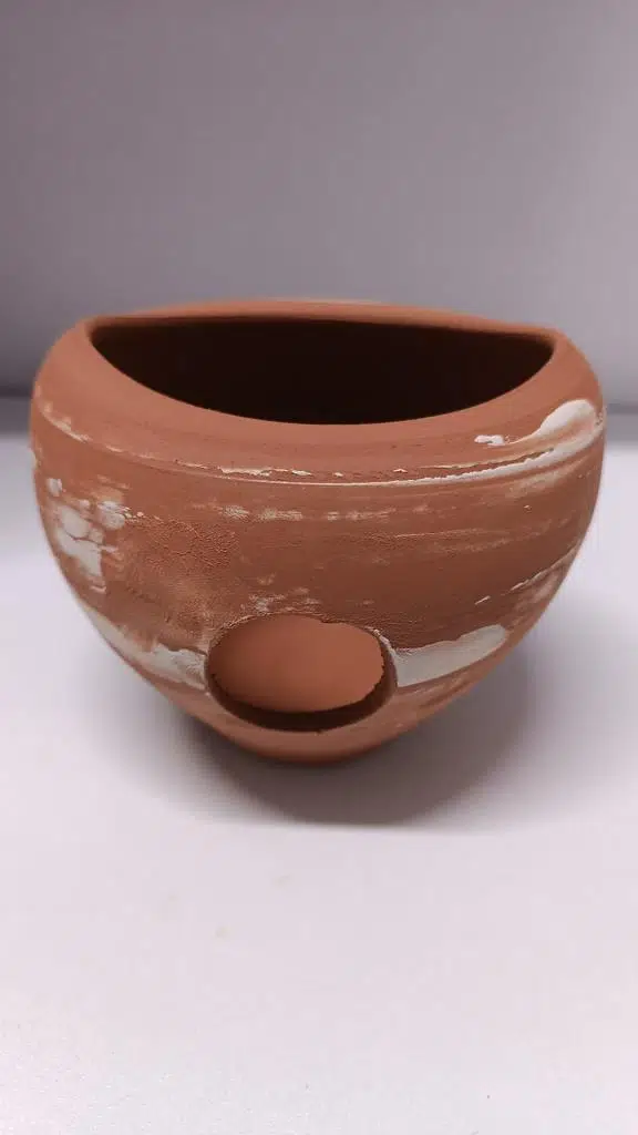 Netx Çömlek Vatoz Küpü küçük Elips Saksı 11x9cm Akvaryum Dekoru 