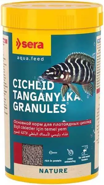 Sera Tanganyika Granules Nature (Granured) 250 ml Orjinal Kutusunda Skt:11/2028