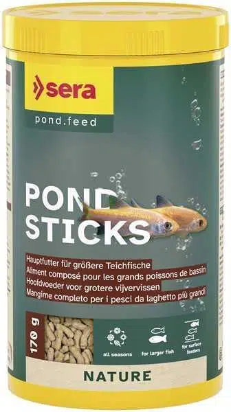 Sera Pond Sticks Granulat 1000 ML Skt : 11/2027 Orjinal Kutusunda Japon Balığı Yemi 