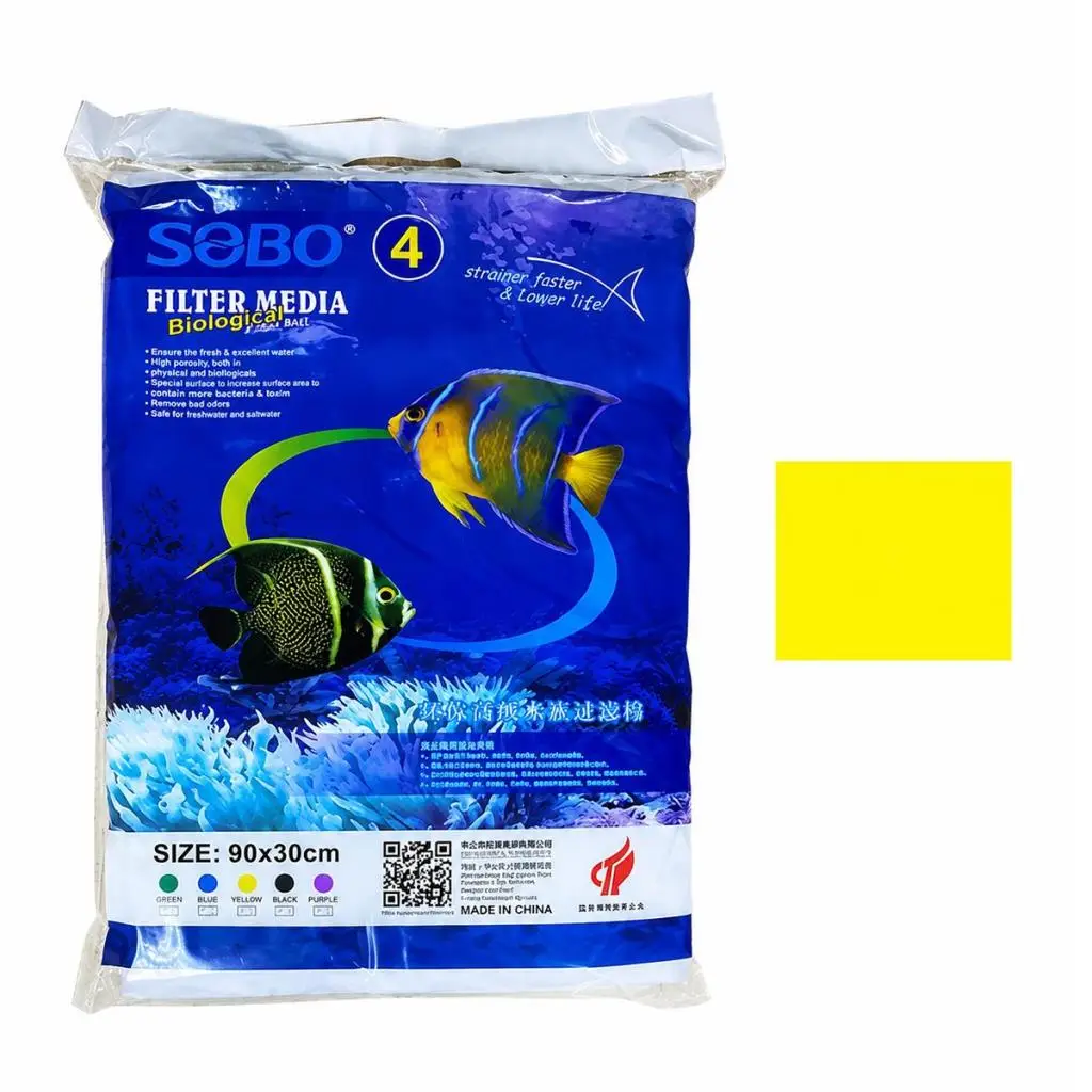 Sobo Filtre Süngeri 90x30x2 Sarı 