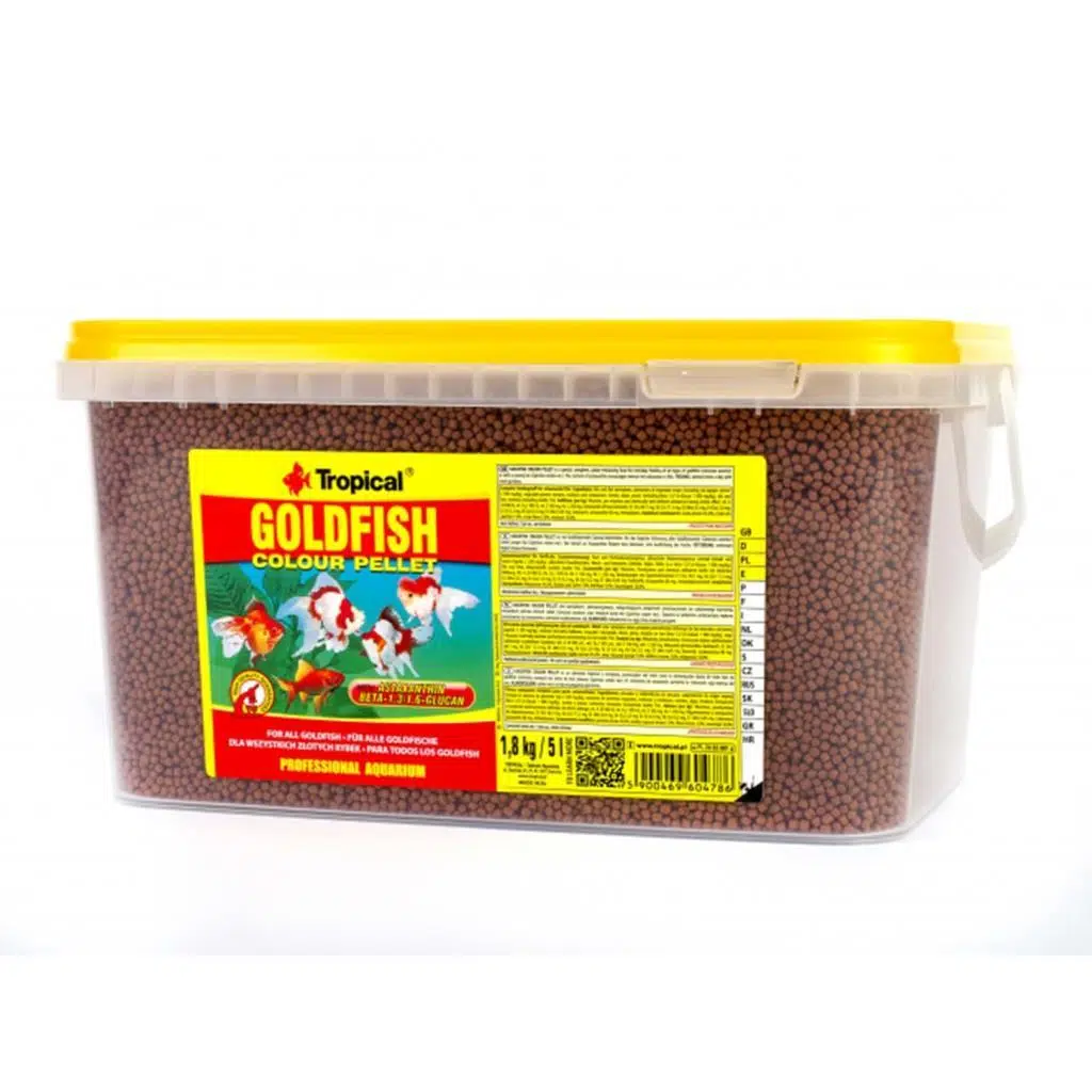Tropical Goldfish Colour Pellet Size S 100Gr Skt: 01/2029